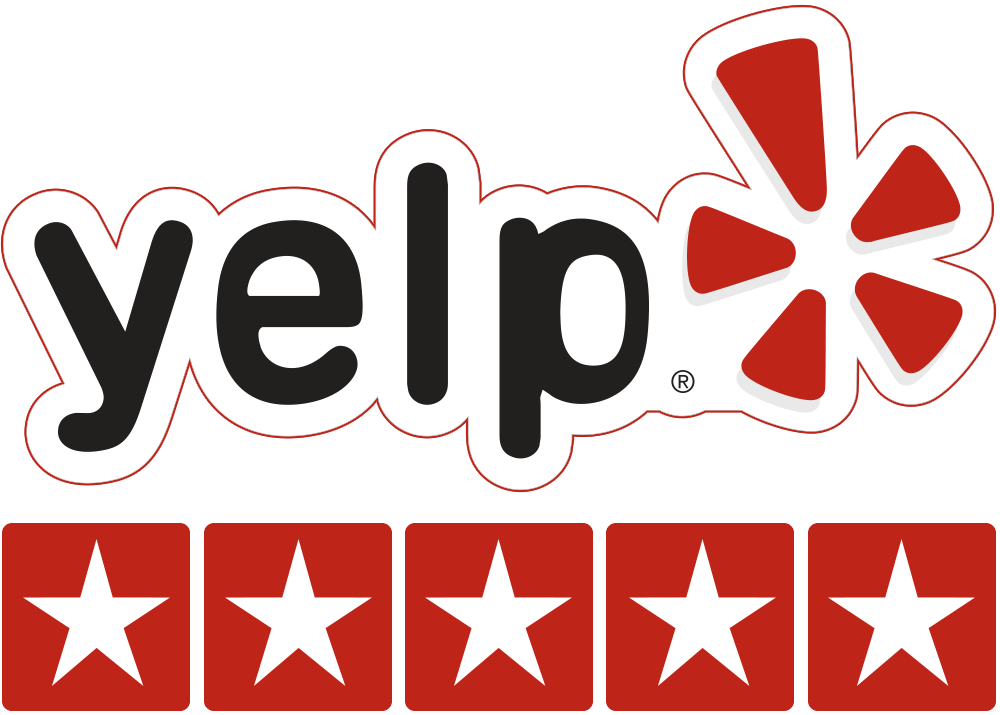 Yelp 5 Star rating logo